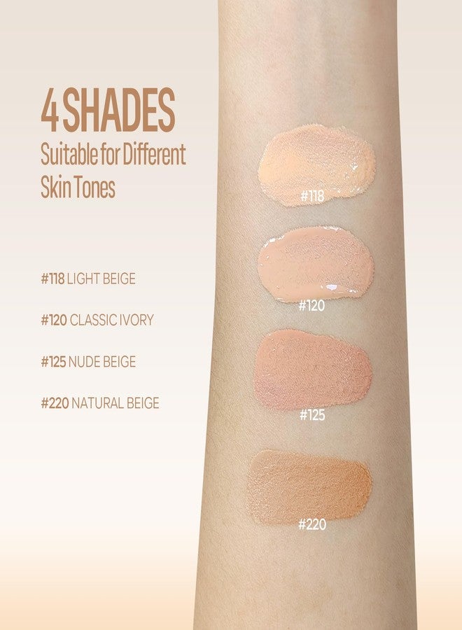 Freeorr Skin Tint with SPF 40,24HR Tinted Mineral Sunscreen Serum with Zinc Oxide,Multi-use Tinted SPF Serum Foundation,Long Lasting Full Coverage Buildable Foundation-Classic Ivory, 1 Fl Oz - Image 2